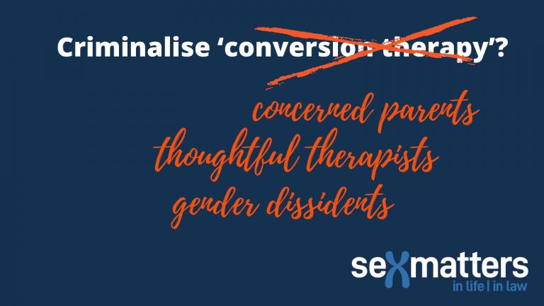 Government Launches Conversion Therapy Consultation Sex Matters Response Sex Matters