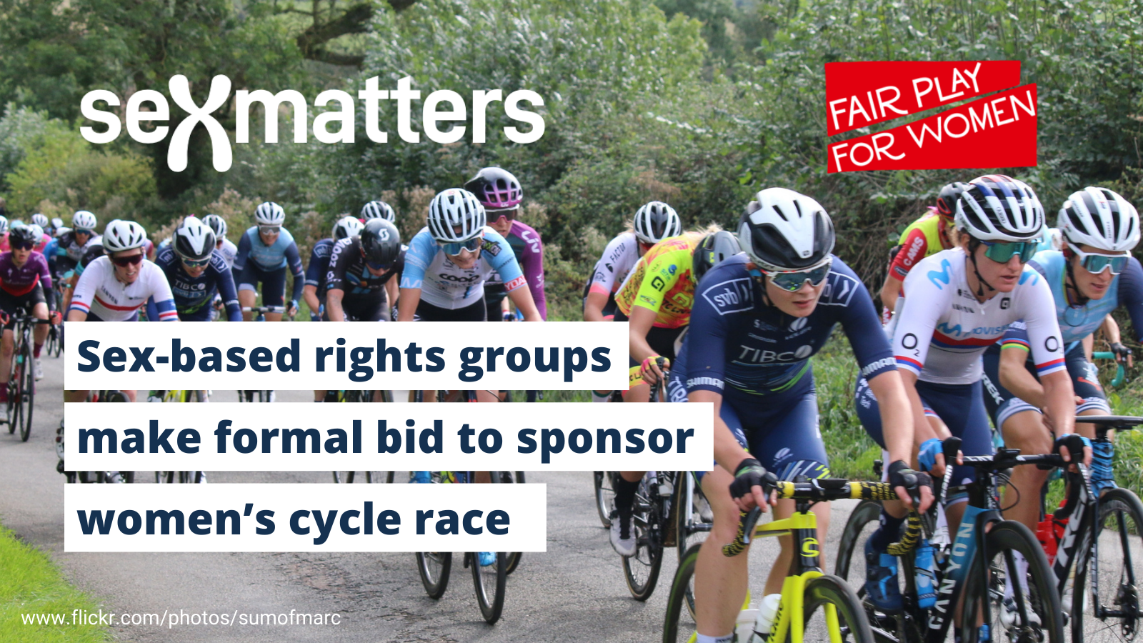 Sex-based rights groups make formal bid to sponsor women’s cycle race