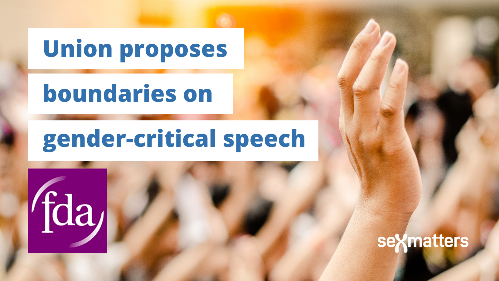 Union proposes boundaries on gender-critical speech