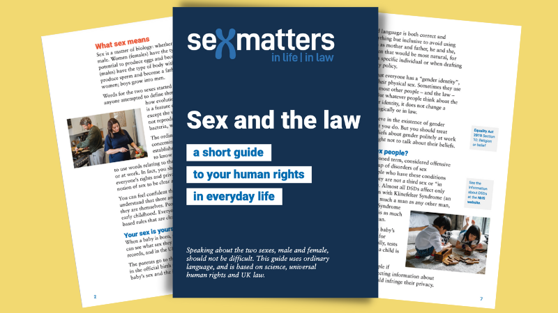 Sex and the law