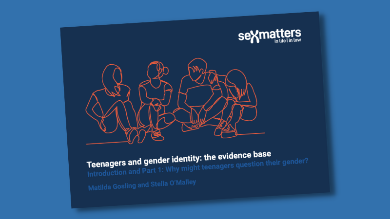 Teenagers and gender identity – the evidence base, part 1