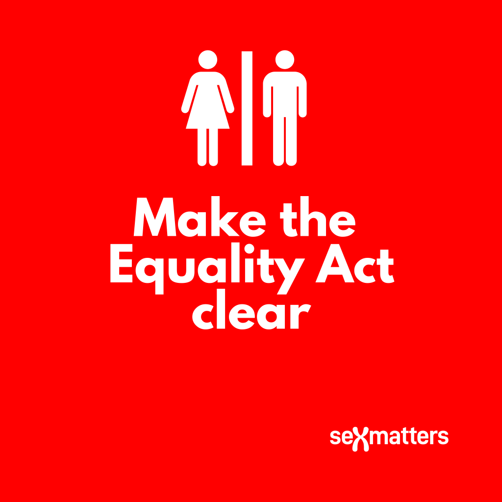 Make the Equality Act clear