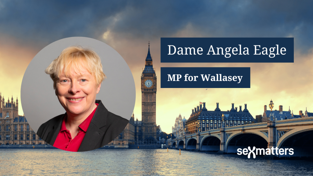 Dame Angela Eagle, MP for Wallasey
