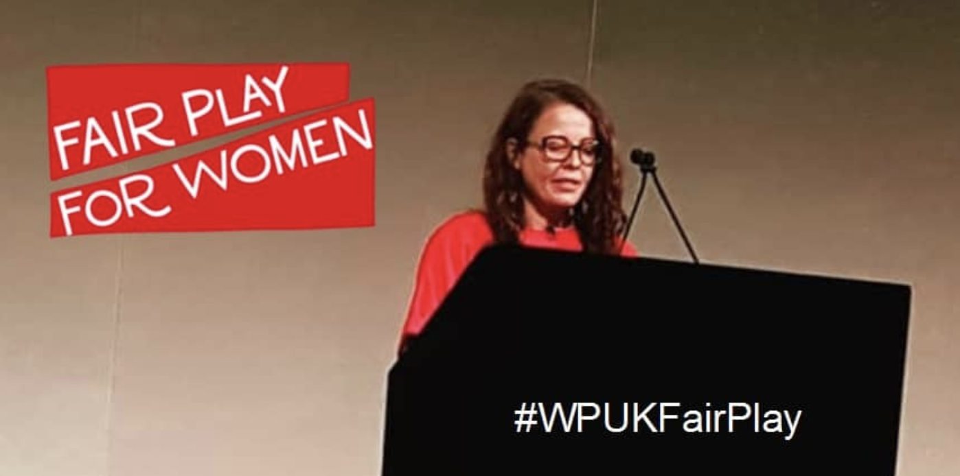 Emma Hilton for Fair Play For Women and WPUK