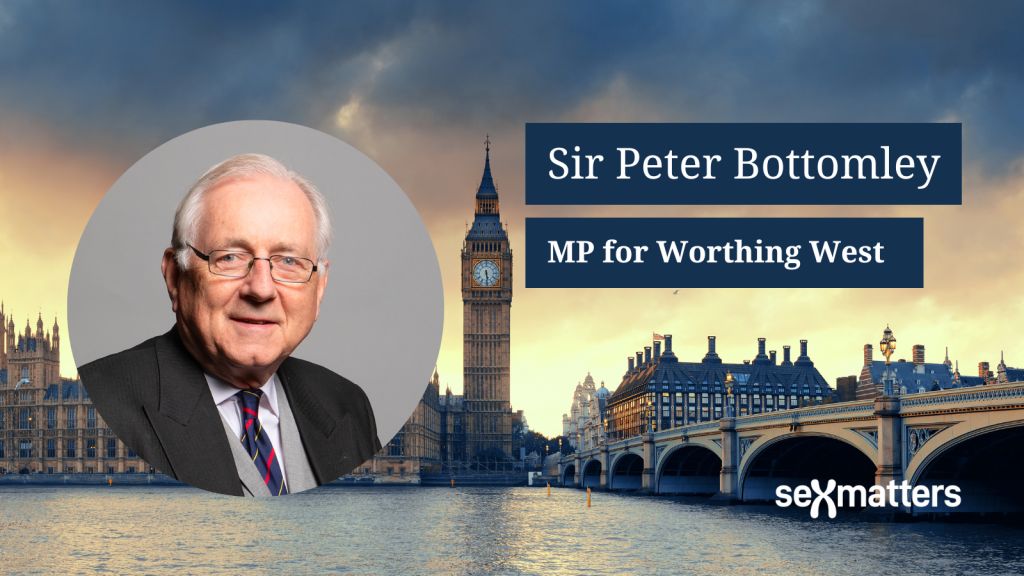Sir Peter Bottomley, MP for Worthing West