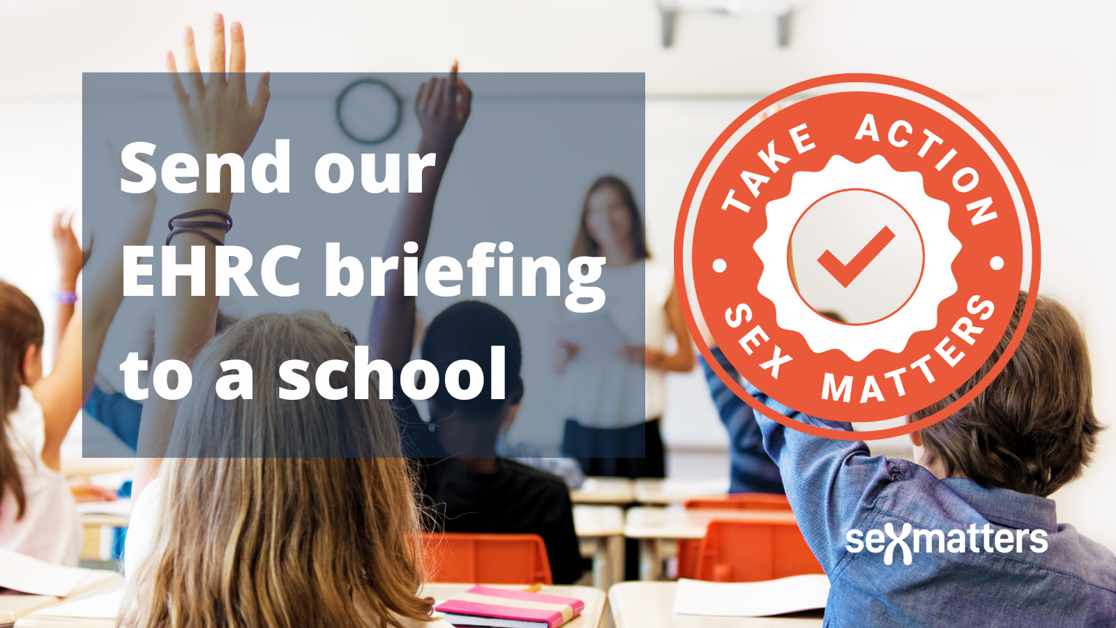 Send our EHRC briefing to a school