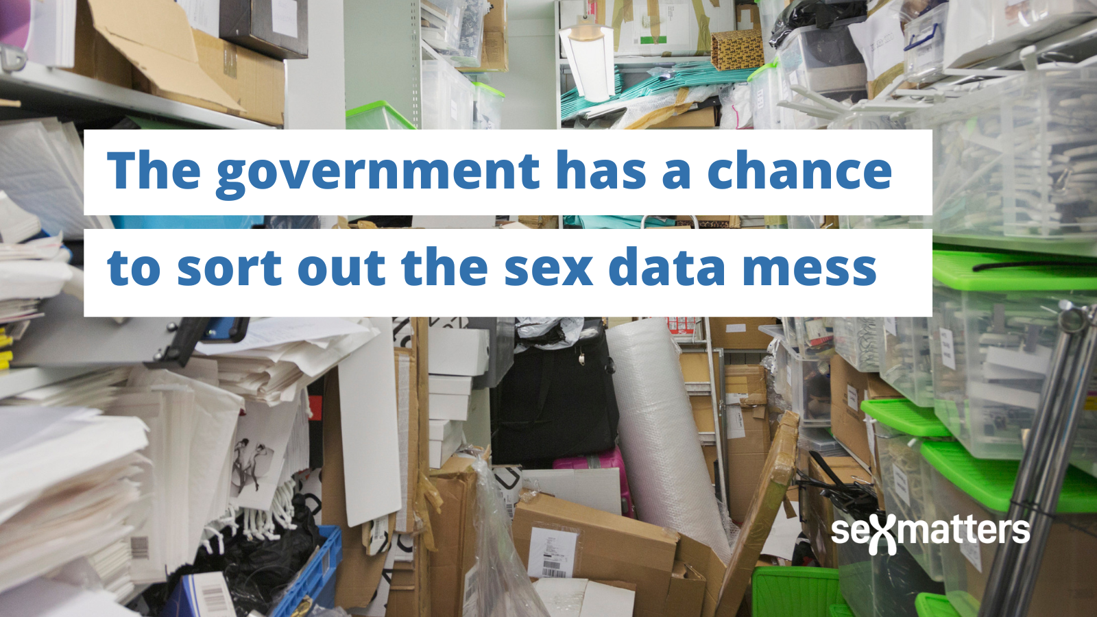The government has a chance to sort out the sex data mess