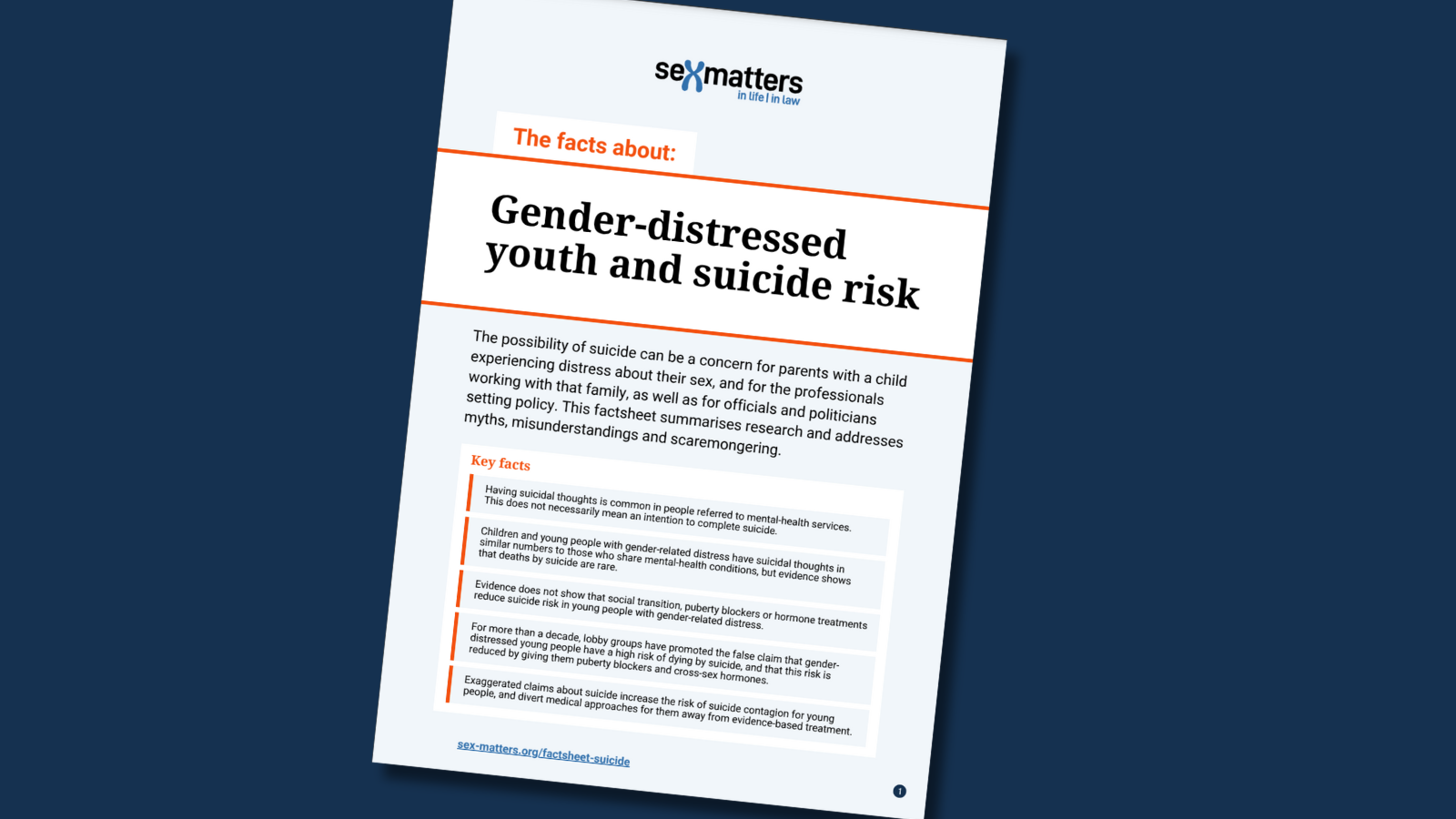 Gender-distressed youth and suicide risk