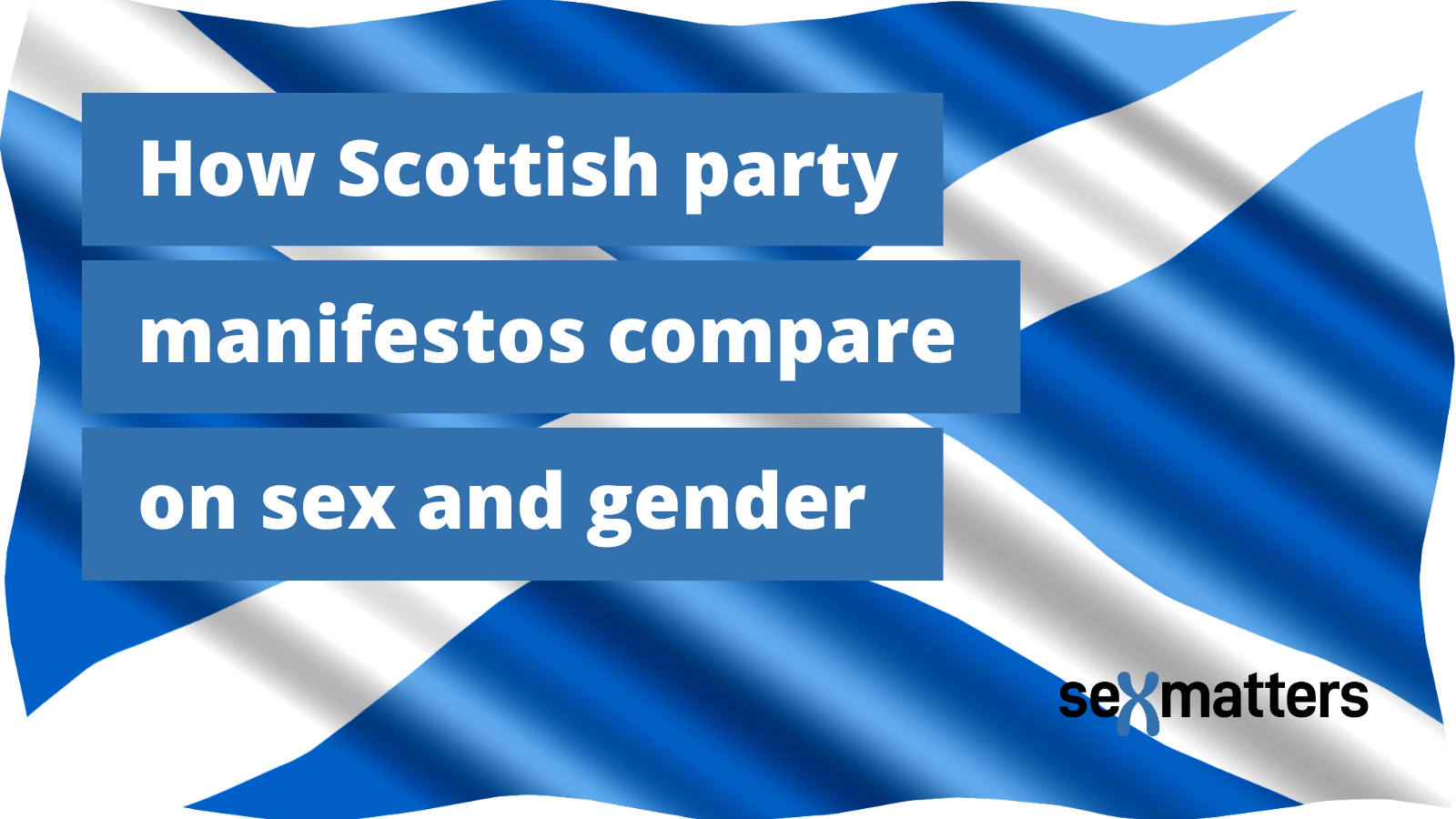 How Scottish party manifestos compare on sex and gender