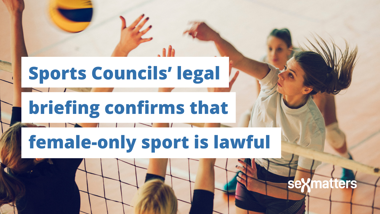 Sports Councils’ legal briefing confirms that female-only sport is lawful