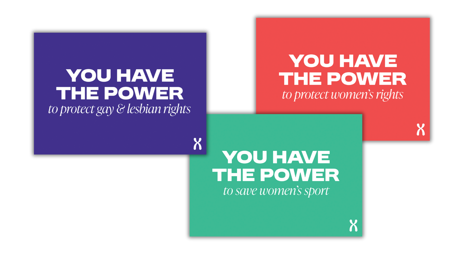 You have the power – to protect gay & lesbian rights, to save women's sports, to protect women's rights