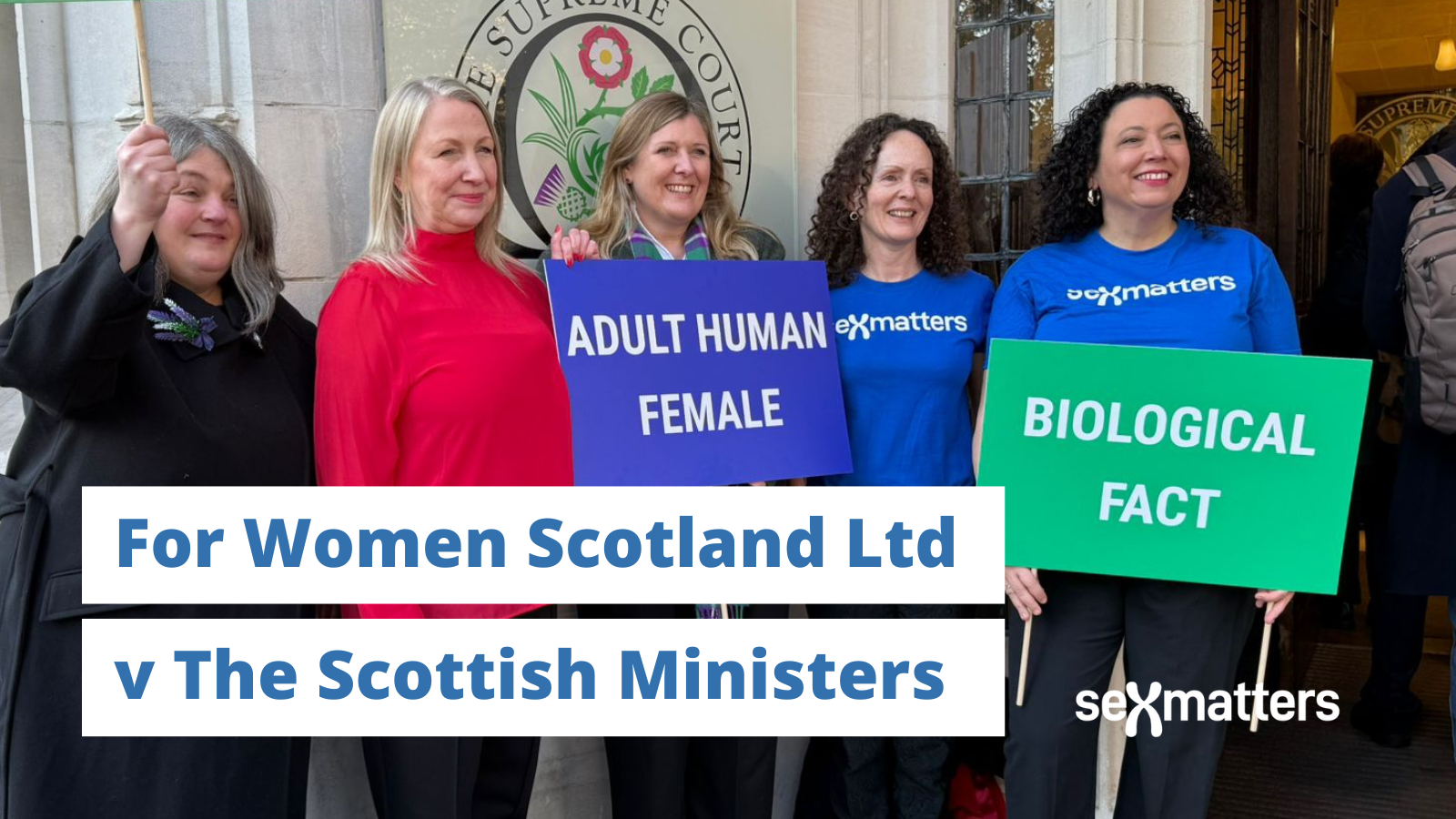 For Women Scotland Ltd v The Scottish Ministers