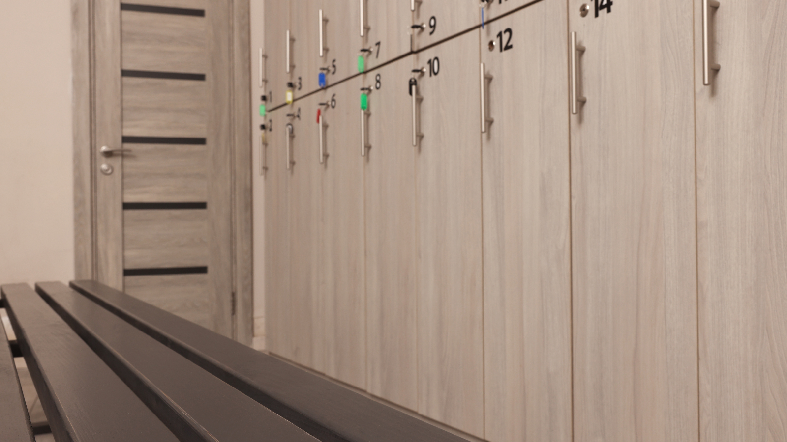 Workplace changing rooms