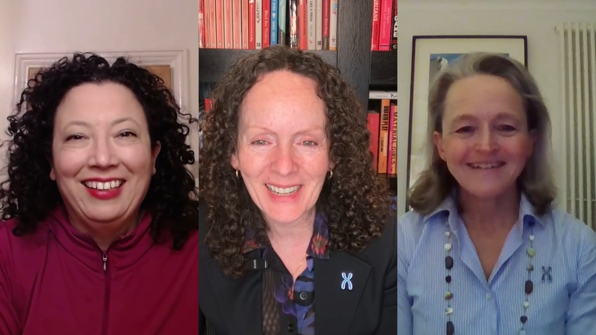 Maya Forstater, Fiona McAnena and Mara Yamauchi