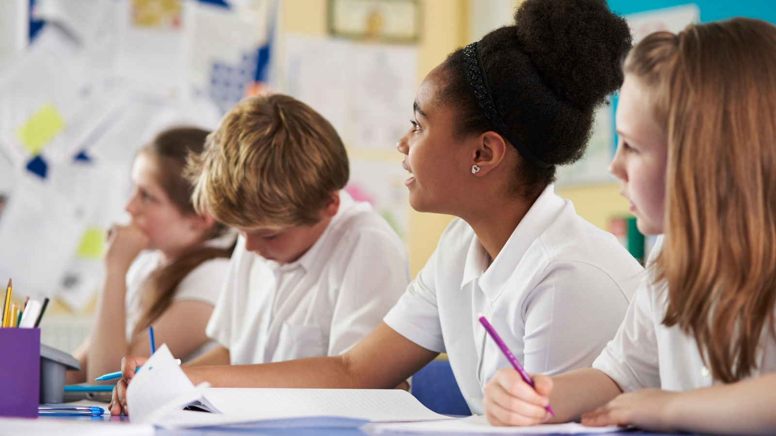 Children at school
