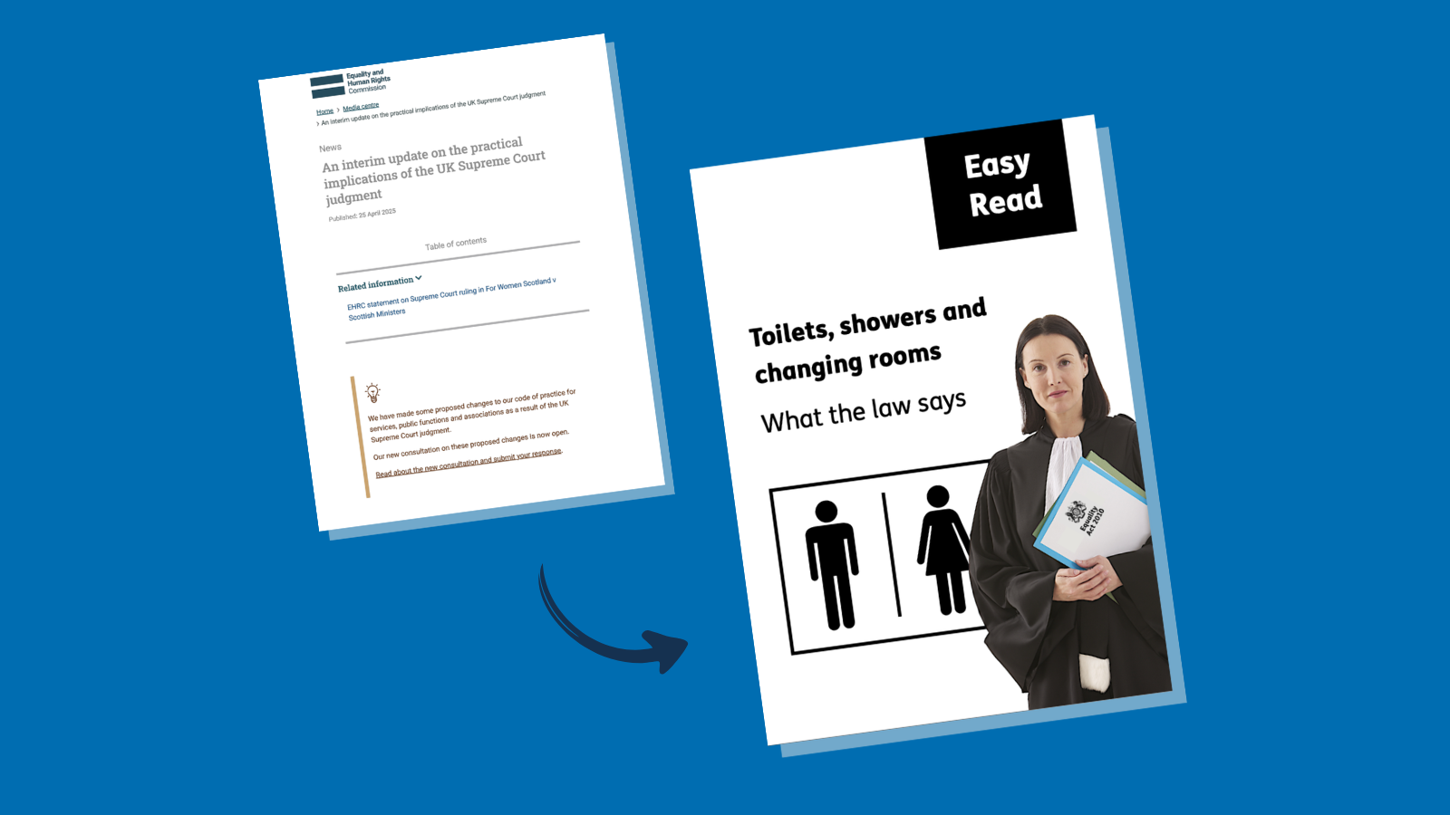 EHRC interim update and Easy Read version