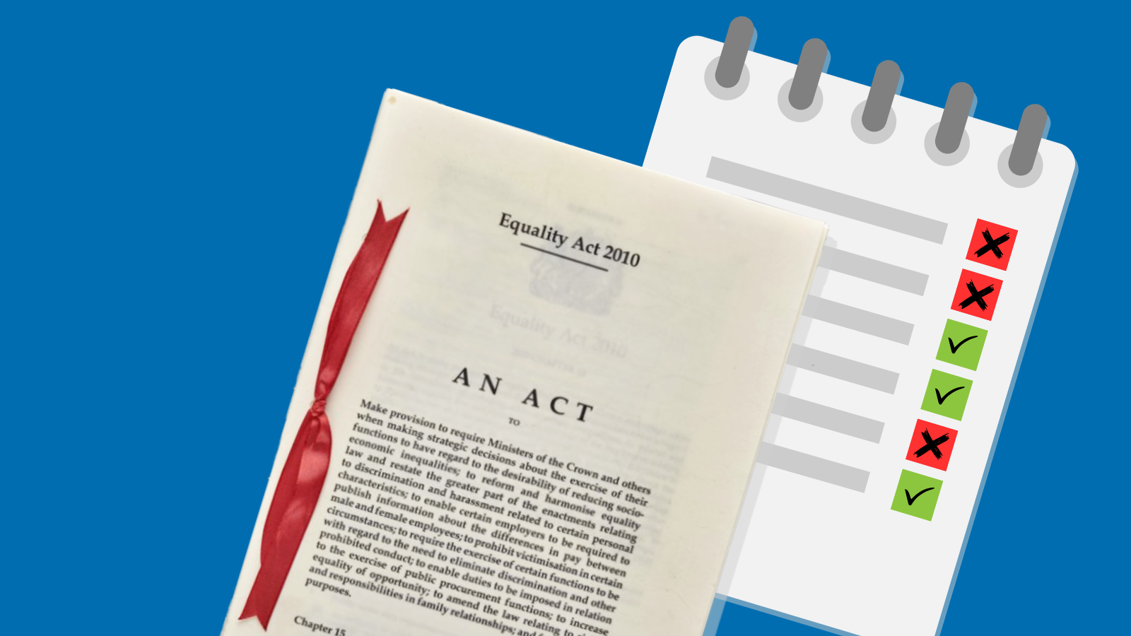 The Equality Act 2010 and a checklist