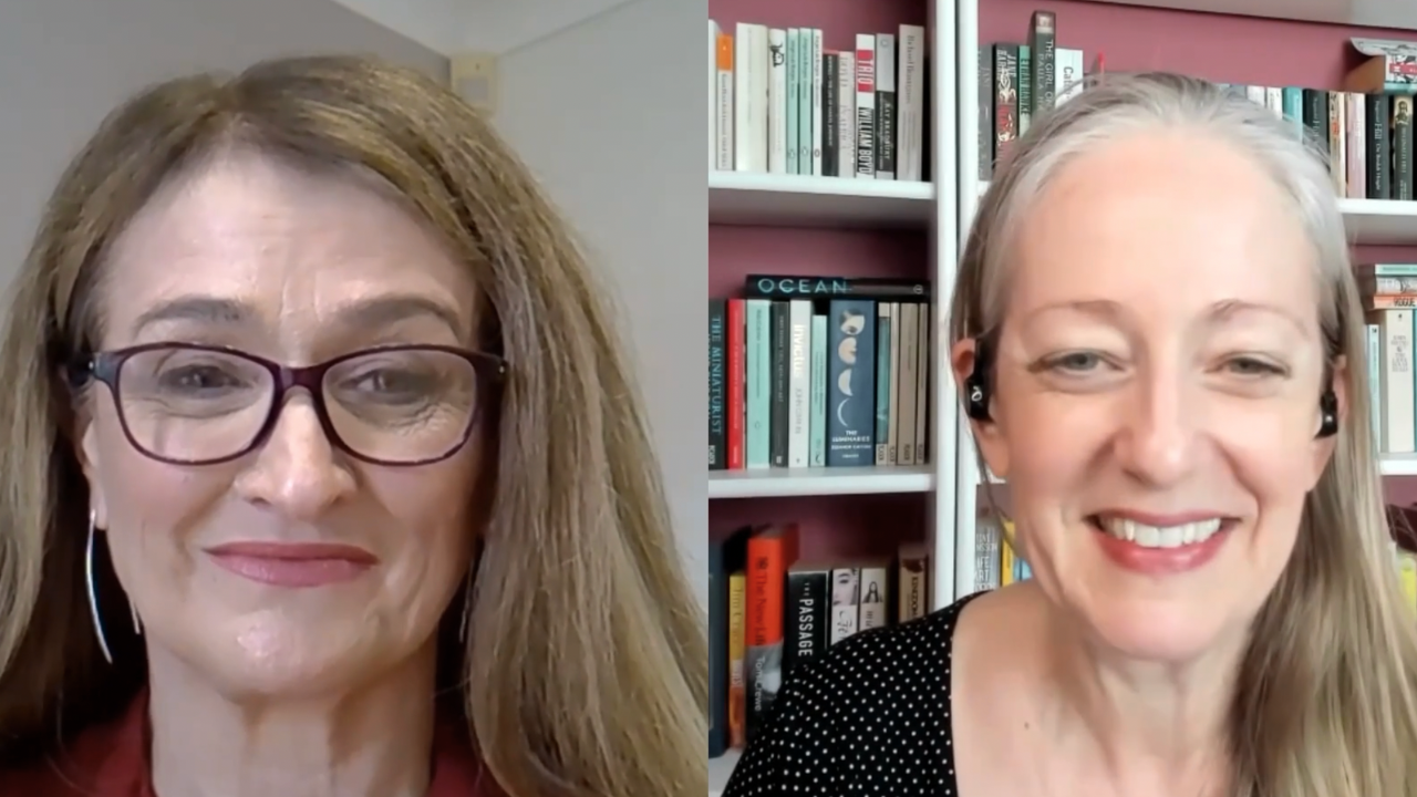 Cathy Larkman and Helen Joyce